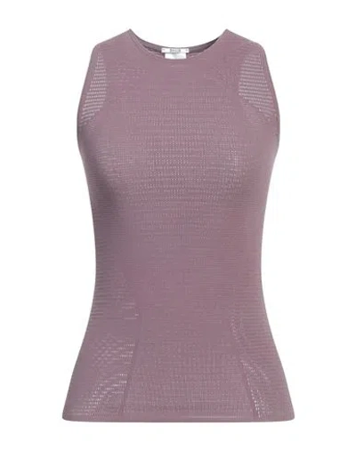 Wolford Woman Top Mauve Size M Polyamide, Elastane In Purple