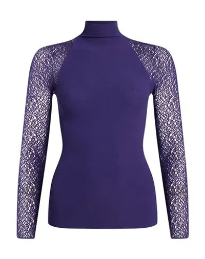 Wolford Woman Top Purple Size L Polyamide, Elastane
