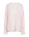 Wolford Woman Turtleneck Light Pink Size S Cashmere