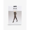 WOLFORD WOLFORD WOMEN'S BLACK FLORAL-JACQUARD STRETCH-WOVEN TIGHTS
