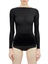 Wolford Women's Buenos Aires Long Sleeve Top In Black