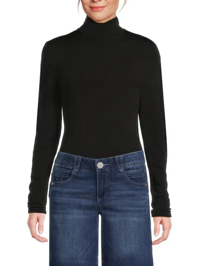 Wolford Women's Colorado Turtleneck Bodysuit In Black