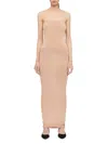 Wolford Shaping Fatal Midi Dress In Almond