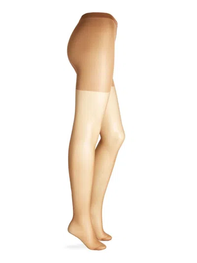 Wolford Women's Individual 10 Solid Stockings In Brown