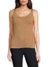 Wolford Ladies Latte Jamaika Sleeveless Top In Latte