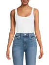 Wolford Women's Jamiaika Scoopneck Bodysuit In White