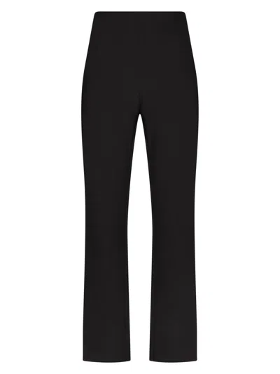 Wolford Women's Scuba Straight-leg Pants In Black
