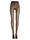 Wolford Shimmer Effect Tights In Black