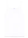 Wolford White Coton Blend Tank Top In White