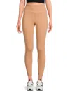 Wolford Warm Up High-rise Leggings In Almond