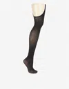 Wolford Womens Black Individual 12 Stay-hip Tights In Black