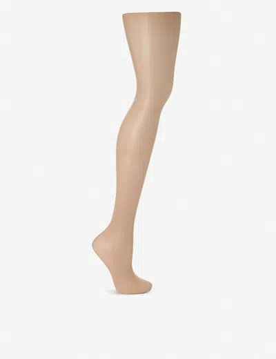 Wolford Womens Fairly Light Pure 10 Tights Xs In Neutral