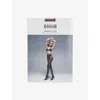 Wolford Womens Midnight Red Individual 20 Stretch-woven Tights