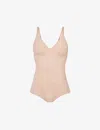 Wolford Womens Rose 3w Forming Stretch-cotton Body In Nude (lingerie)