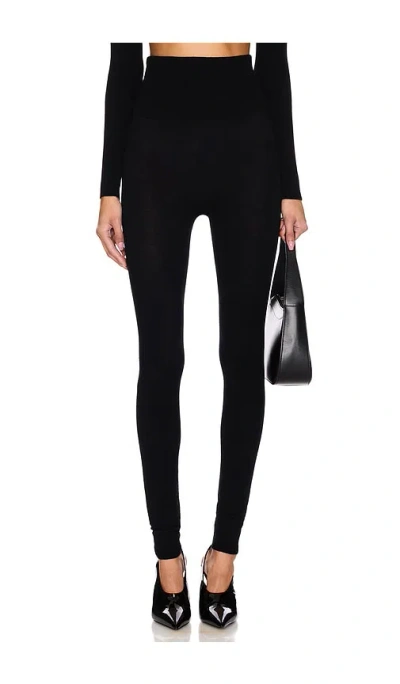 Wolford Thermal Leggings Featuring Infrared Technology In Black