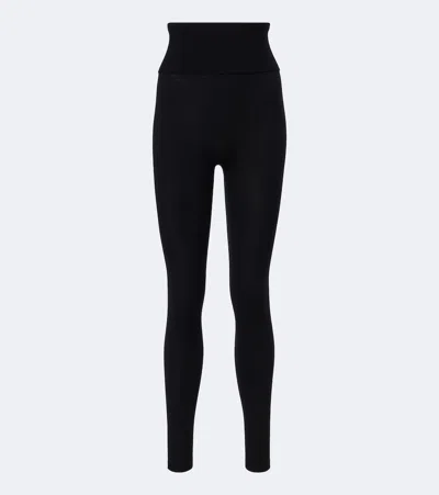 Wolford Woolford Wool-blend Leggings In Black