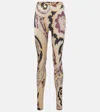 Wolford X Etro Leggings Baroque In Grau