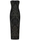 Wolford X Etro Metallic Jacquard Midi Dress