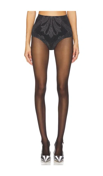 WOLFORD X ETRO METALLIC JACQUARD SHORTS
