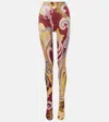 Wolford X Etro Strumpfhose Satin De Luxe In Multicolor
