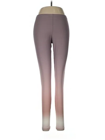 Pre-owned Wolford Yoga Pants In Purple