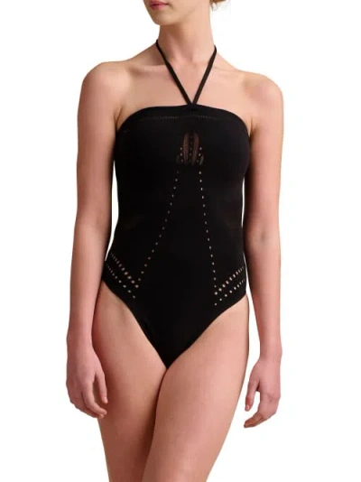 Wolford Zone One-piece In Black