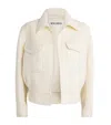 Wolk Morais Cashmere Trocadero Jacket In White