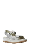 Wolky Adura Slingback Platform Sandal In Beige Floral