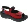 Wolky Jewel Sandal In Red