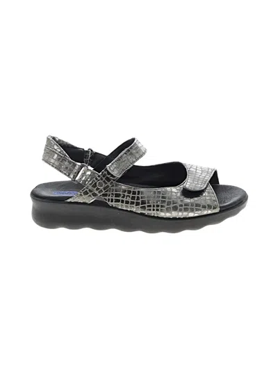 Pre-owned Wolky Sandals In Silver