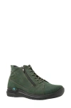 Wolky Why Leather Bootie In Primal Green