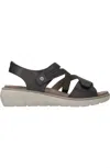 Wolky Women's Ikaria Sandal In Inox Biocare In Multi