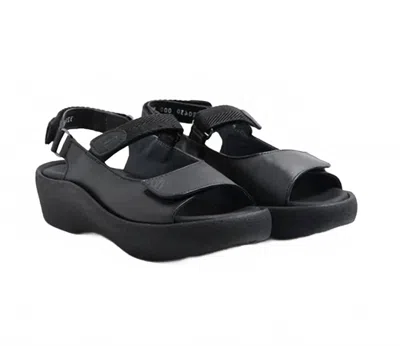Wolky Women's Jewel Sandal In Black In Multi