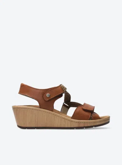 Wolky Women's La Jolla Sandals In Via Cognac In Multi