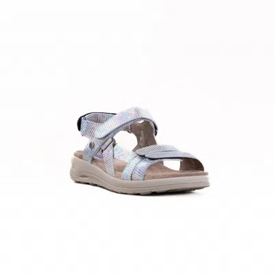 Wolky Women's Manilla Arezzo Leather Sandals In Multi
