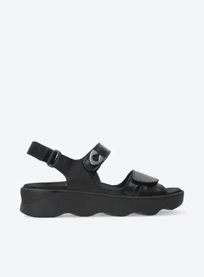 Wolky Women's Medusa Sandal In Black