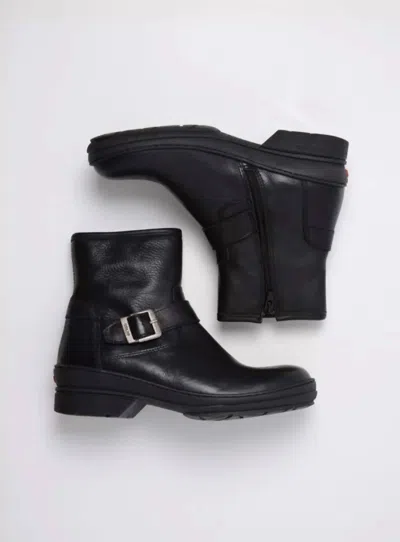 Wolky Women's Nitra Leather Winter Boot In Black
