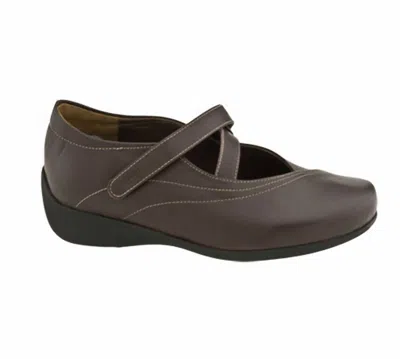 Wolky Women's Passion Shoe In Café Smooth In Multi