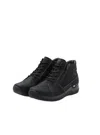 Wolky Women's Why Shoes In Black Nubuck In Multi