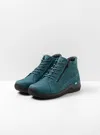 Wolky Women's Why Shoes In Petrol Nubuck In Multi