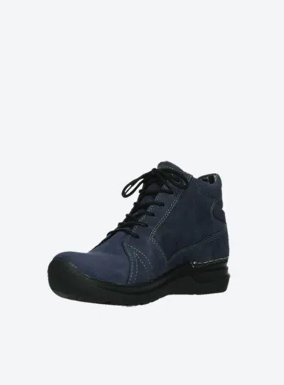 Wolky Women's Why Shoes In Purple Nubuck In Multi