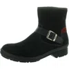 Wolky Womens Zipper Suede Ankle Boots In Multi