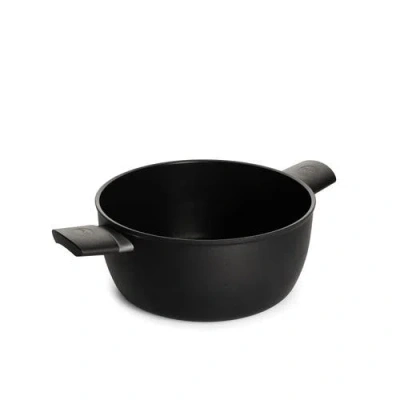 Woll Ecolite Nonstick 3.7 Quart Stock Pot, 9.5-inch In Black