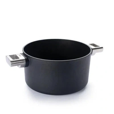 Woll Ecologic Pro Nonstick Stock Pot 9.5-inch, 4.75 Quart In Black