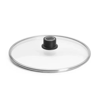 Woll Ecologic Safety Glass Lid 11-inch In Black