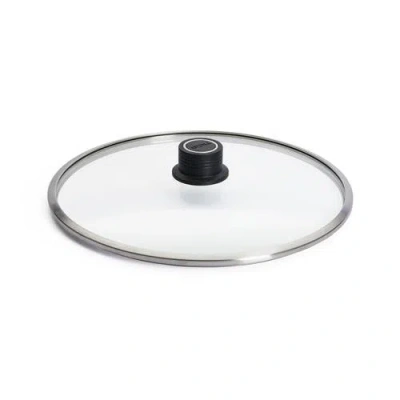 Woll Ecologic Safety Glass Lid 12-inch In Black