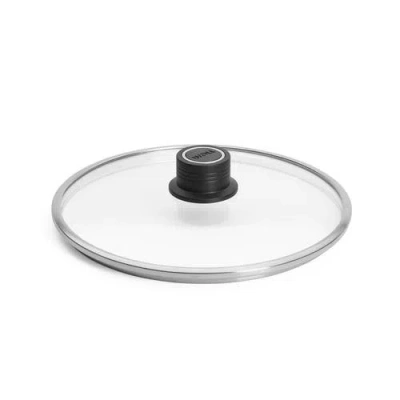 Woll Ecologic Safety Glass Lid 9.5-inch In Black