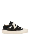 Wollow Woman Sneakers Black Size 7 Leather