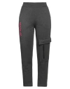 Wolm Woman Pants Charcoal Size Xs Cotton In Grey