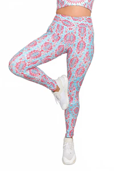 Wolven Amalfi Pocket Legging In Multi